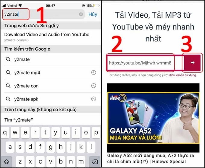 Cách tải phim trên Web về điện thoại iOS