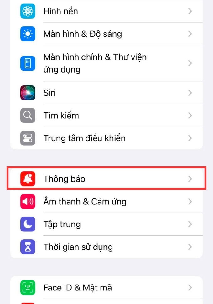 Ẩn nội dung thông báo khi màn hình bị khóa
