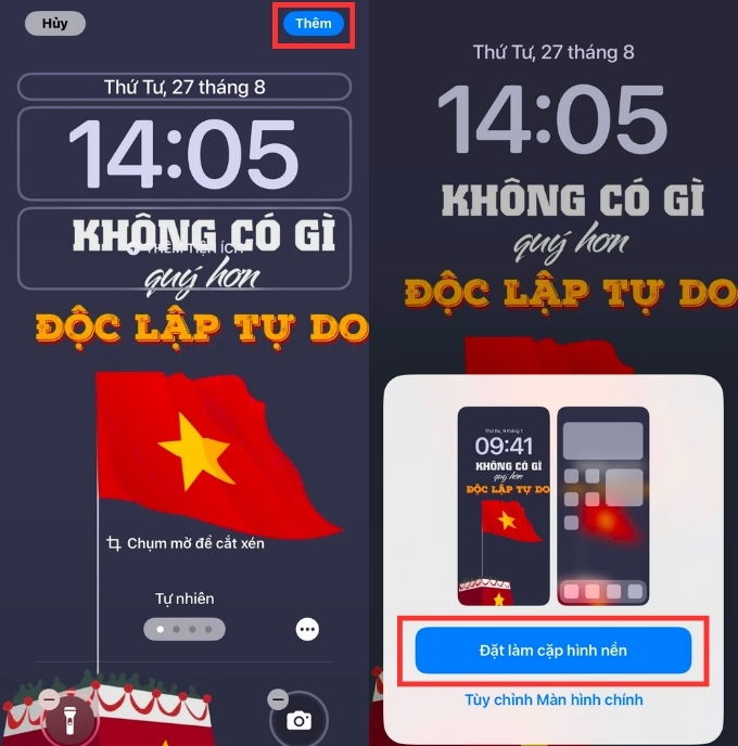 Cách tải và cài đặt hình nền 2/9 trên điện thoại