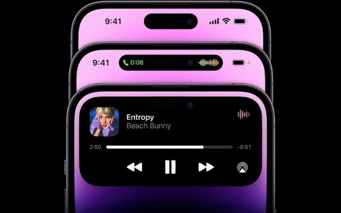 Dynamic Island iPhone 18 nhỏ gọn hơn