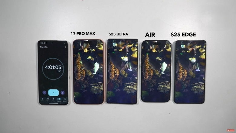 iPhone Air có thời lượng pin tốt bất ngờ