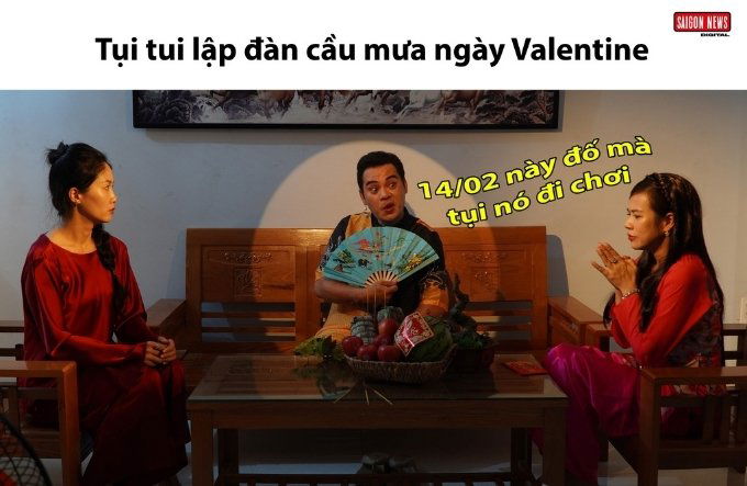 Một số ảnh meme hài hước, bá đạo ngày Valentine