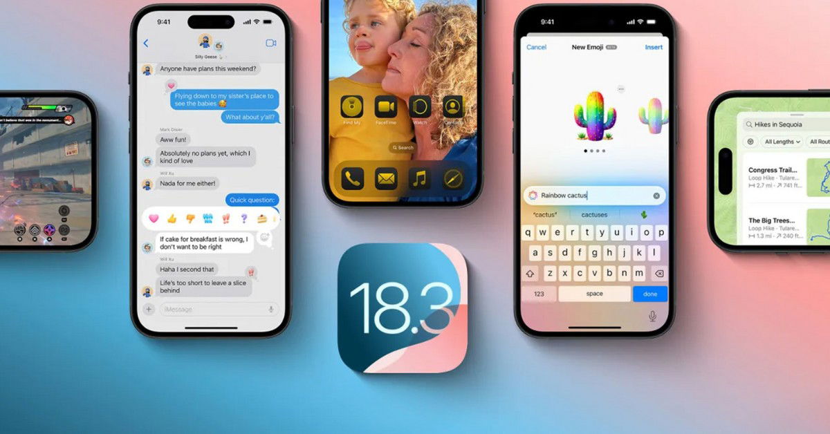 Ngày phát hành iOS 18.3