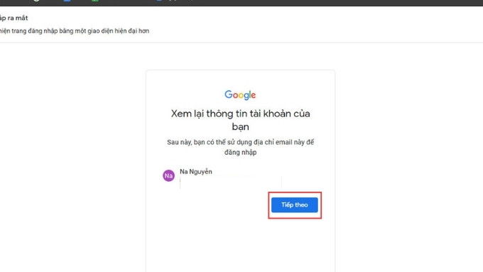 Cách tạo Gmail không cần dùng số điện thoại với máy tính