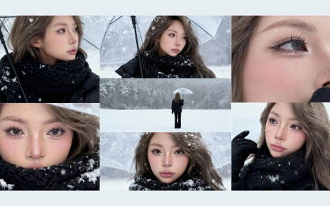 Hướng dẫn cách bắt trend tạo ảnh mùa đông tuyết trắng dễ dàng