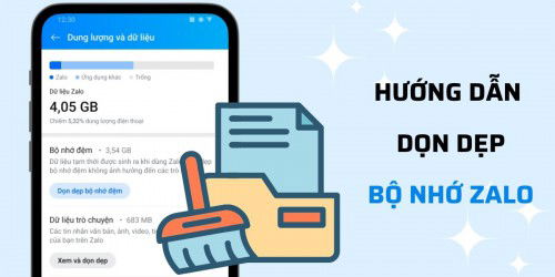 Cách dọn dẹp bộ nhớ Zalo trên điện thoại và máy tính nhanh chóng