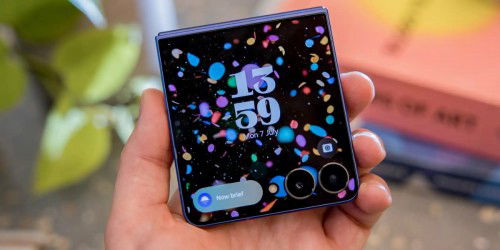 Cách sử dụng Now Bar, Now Brief trên màn hình ngoài Galaxy Z Flip 7