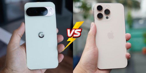 So sánh Google Pixel 10 Pro XL và iPhone 16 Pro Max