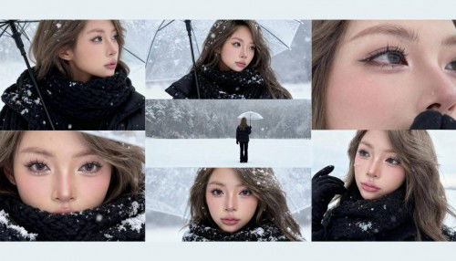 Hướng dẫn cách bắt trend tạo ảnh mùa đông tuyết trắng dễ dàng