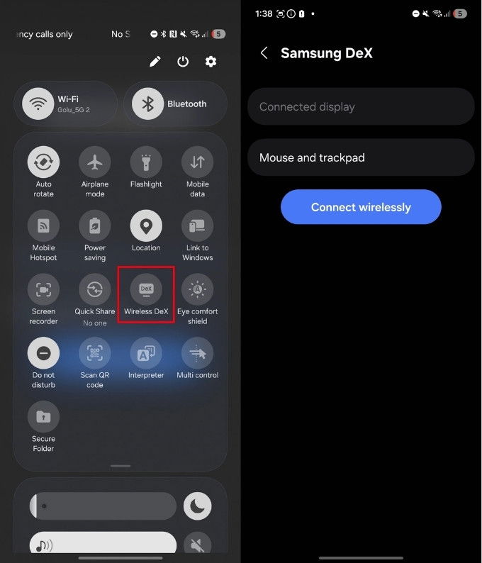 Samsung DeX mang đến trải nghiệm như trên máy tính để bàn