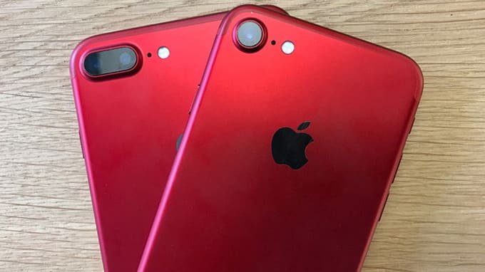 iPhone 8 và iPhone 8 Plus đỏ vẫn giữ cấu hình mạnh mẽ