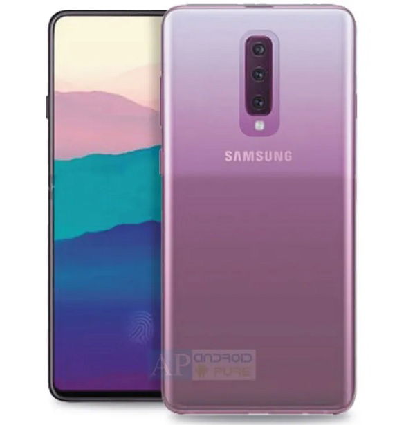 Galaxy A90 sở hữu camera pop-up và cảm biến vân tay dưới màn hình