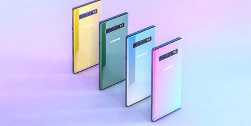 Galaxy Note 10 có đến 6 camera và Note 10e sẽ có 5 camera khi ra mắt