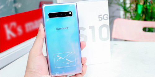 Trên tay Galaxy S10 5G 256GB Hàn Quốc đầu tiên tại Việt Nam