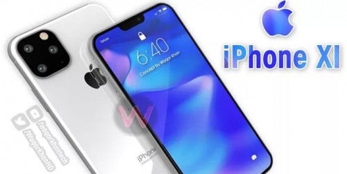 iPhone XI ra mắt 2 phiên bản: màn hinh OLED 6,1 inch và 6,5 inch, 3 camera sau