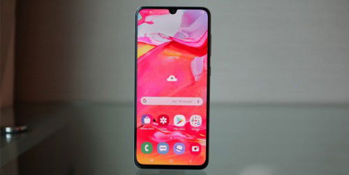 Giá bán Galaxy A70 dưới 11 triệu, lên kệ ngày 26/04