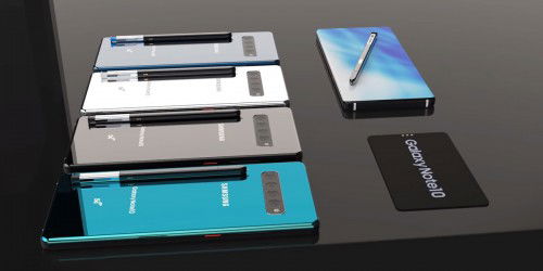 Galaxy Note 10 tiếp tục lộ ảnh concept cho thấy thiết kế hoàn hảo