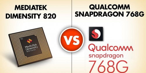 Snapdragon 768G vs Dimensity 820: Liệu Chipset 5G nhà Qualcomm có bị đánh bại?