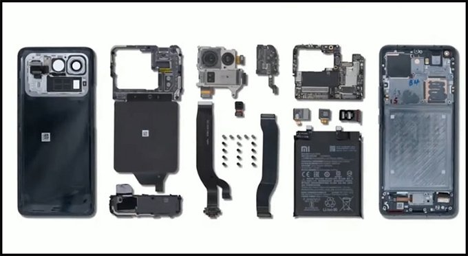 'Mổ bụng' Xiaomi Mi 11 Ultra, khám phá nội thất bên trong có gì