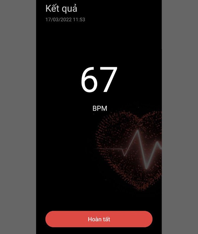 Cách đo nhịp tim trên điện thoại của Xiaomi bạn nên biết. Bước 17