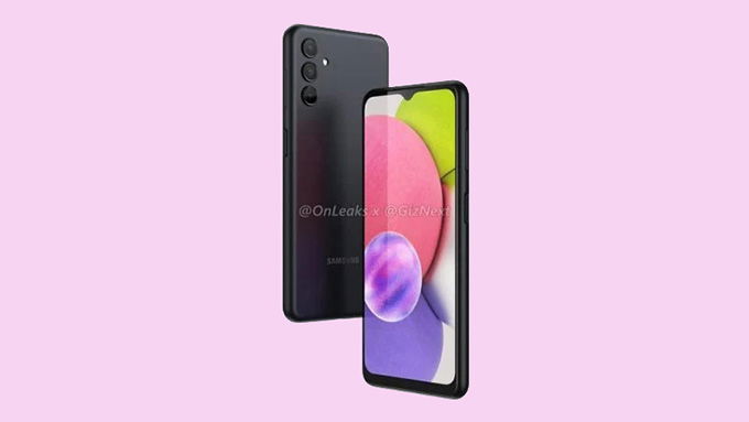 Toàn bộ hình ảnh render của Samsung Galaxy A04s trên thực tế