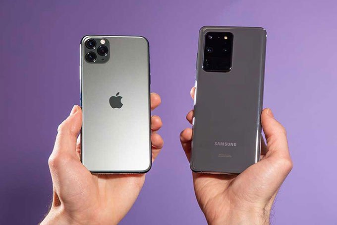 Tổng hợp những lần iPhone và flagship Samsung giống nhau về màu sắc