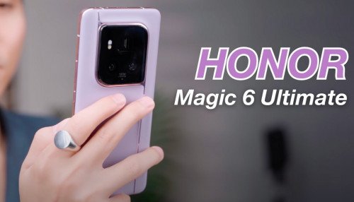 Trên tay Honor Magic 6 Ultimate: Cụm camera độc lạ, chip 'Rồng' mạnh mẽ