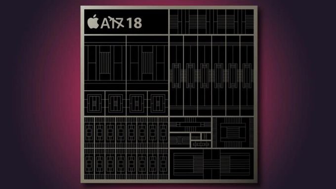 Chip xử lý Apple A18 Bionic mạnh mẽ, dung lượng RAM được nâng cấp 8GB 