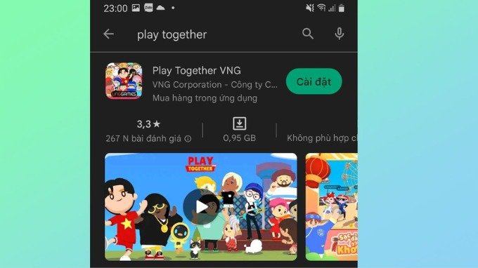 Bước 2 tải Play Together trên Android qua Google Play