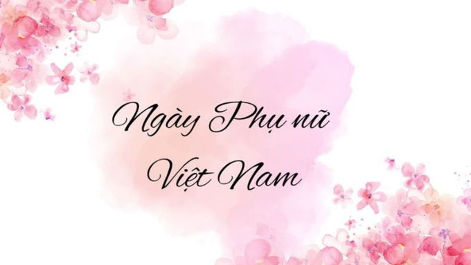 Background 20/10 màu hồng