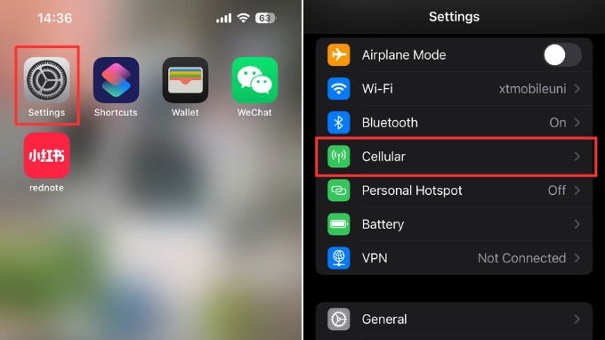 Cách bật/tắt 5G trên iPhone