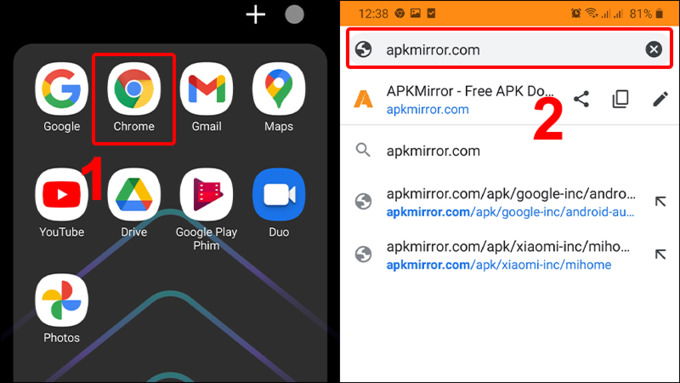 Cách cài đặt file APK trên điện thoại Android