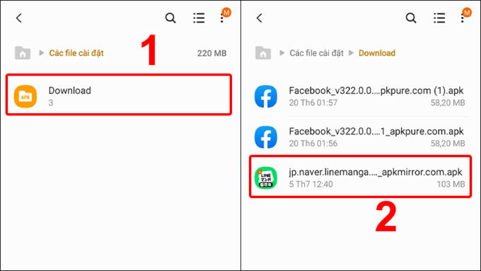 Cách cài đặt file APK trên điện thoại Android