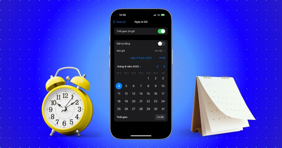 Cách chỉnh giờ trên iPhone đơn giản và chi tiết nhất!