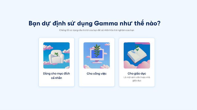 Cách đăng ký tài khoản Gamma AI