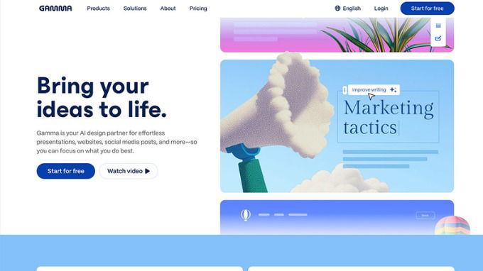 Gamma AI hoạt động bằng cách xử lý ngôn ngữ tự nhiên (NLP) để hiểu ngữ cảnh