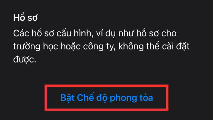 Cách kích hoạt Lockdown Mode trên iPhone