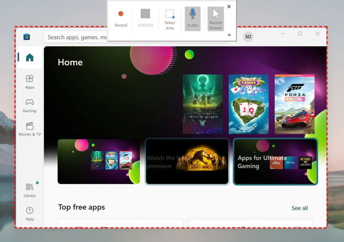 Cách quay màn hình máy tính Win 11 bằng Powerpoint