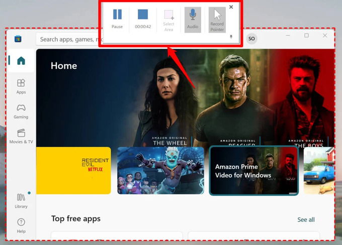 Cách quay màn hình máy tính Win 11 bằng Powerpoint