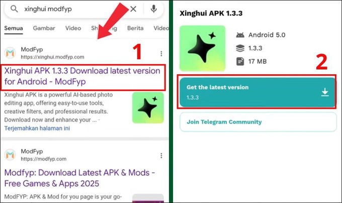 Cách tải Xinghui APK cho Android