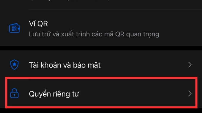 Cách tắt hoạt động Zalo trên điện thoại