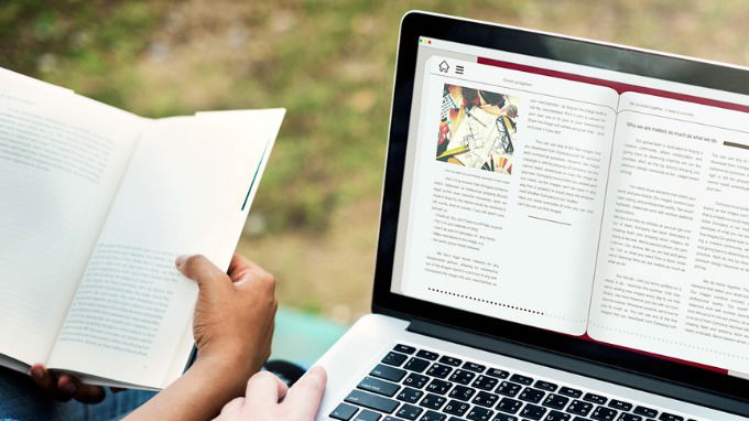 Cách xem ebook trên laptop, PC