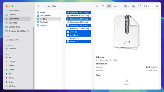Cách xóa nhiều file cùng lúc trên MacBook