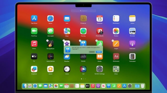 Xóa ứng dụng trên MacBook bằng Launchpad