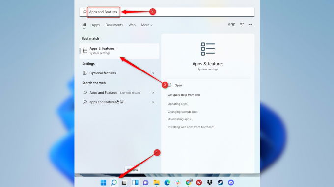 Cách xóa ứng dụng trên Win 11 bằng Settings
