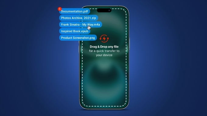Chuyển file bất kỳ sang iPhone và iPad​
