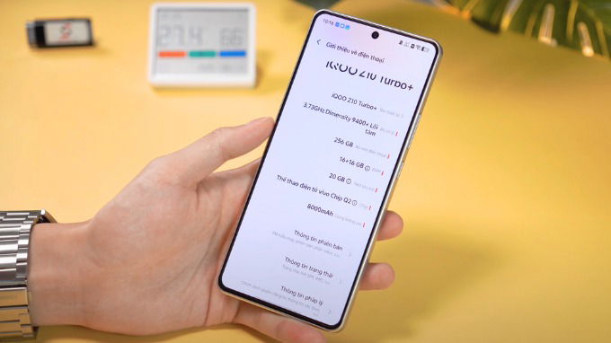 Cấu hình của iQOO Z10 Turbo+
