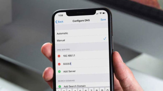 Đặt lại cấu hình DNS