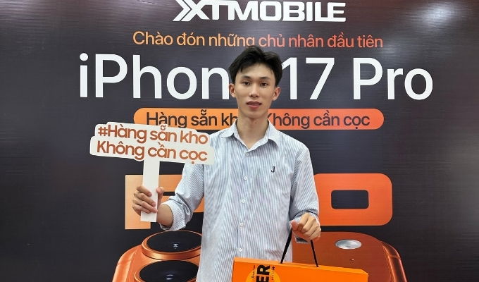 KOL, KOC tại sự kiện mở bán iPhone 17 tại XTmobile