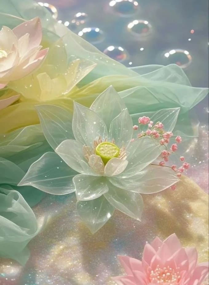 Hình nền iPad Pro M5 hoa lá